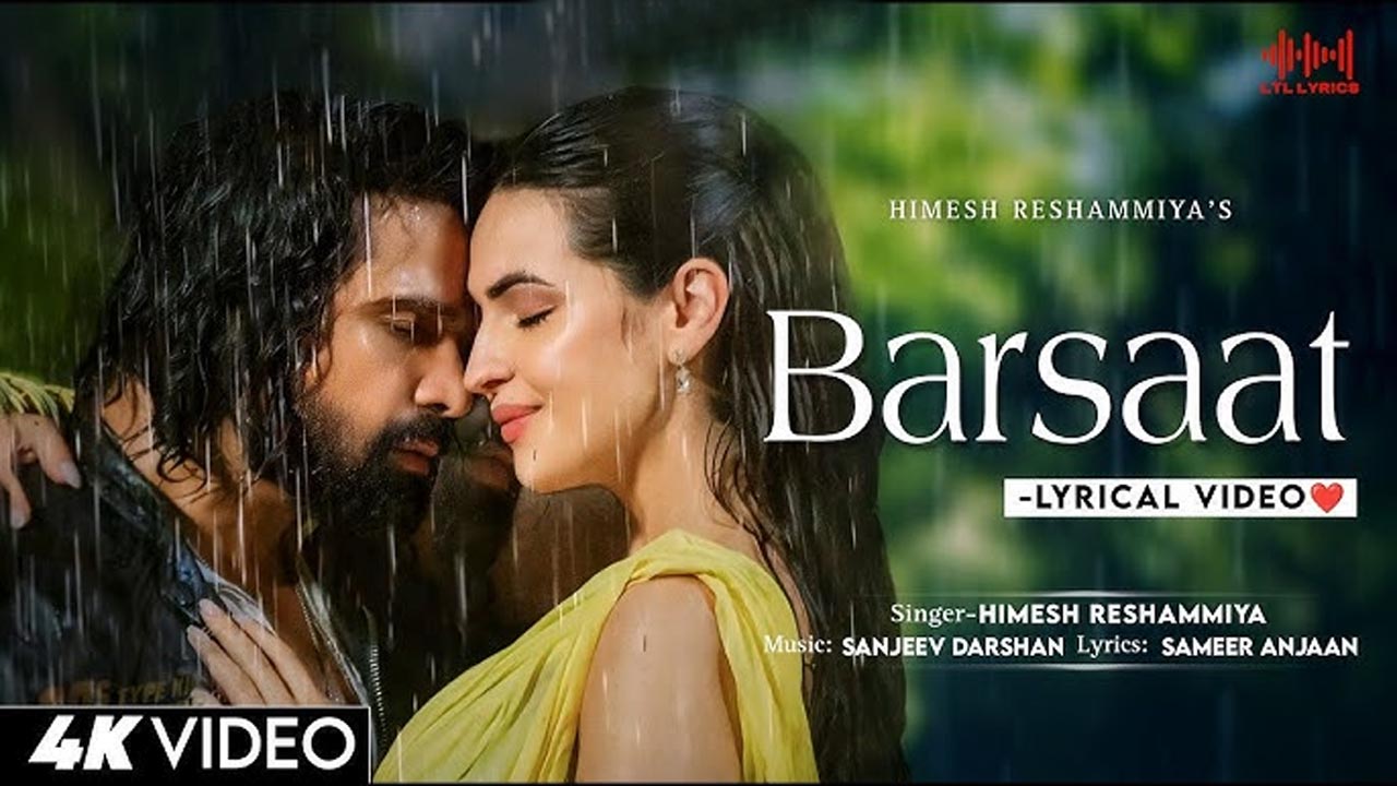 Barsaat: Himesh Reshammiya’s Soulful Melody from ‘Badass Ravi Kumar’ Featuring Simona J