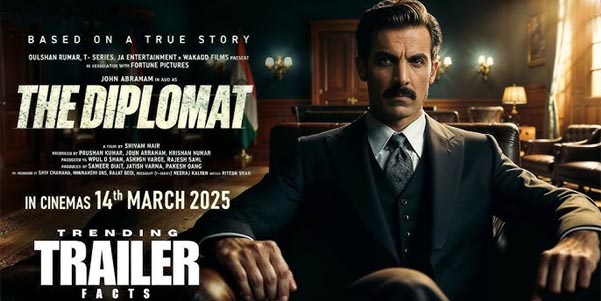 The Diplomat (Official Teaser): John Abraham’s High-Stakes Political Thriller | Sadia Khateeb | Shivam Nair | Bhushan Kuma