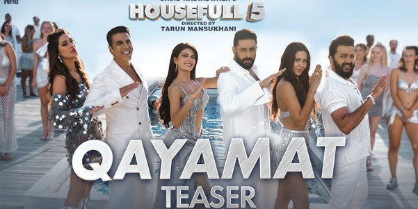 Qayamat Teaser from Housefull 5: Akshay Kumar and Team Return with Epic Madness & Glamour