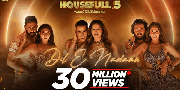Dil E Nadaan (Lyrical) from Housefull 5: A Romantic Bollywood Melody Featuring Akshay, Abhishek & Riteish