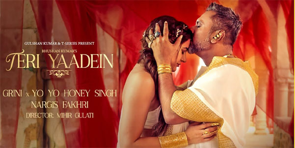 Teri Yaadein Song: Yo Yo Honey Singh & Grini's Emotional Track Starring Nargis Fakhri Wins Hearts