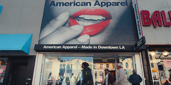 "Netflix documentary Trainwreck exposing the downfall of American Apparel"