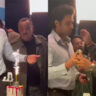 Parth Samthaan cuts farewell cake with Shivaji Satam