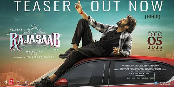 Prabhas in royal attire from The Raja Saab Hindi teaser