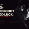 George Clooney performing on Broadway in 'Good Night, and Good Luck'.