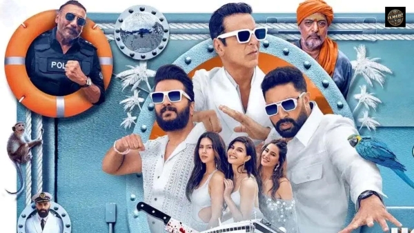 Split-screen of Housefull 5A and 5B endings.