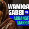 Wamiqa Gabbi and Rajkummar Rao debating arranged marriage in Bhool Chuk Maaf on Prime Video India