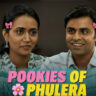 Sachiv Ji and Rinki sharing a sweet moment in Panchayat's “Pookies of Phulera” featurette