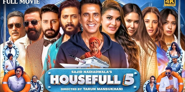 Housefull 5 Day 1 Box Office Report featuring Akshay Kumar with Chhaava and Raid 2 comparison