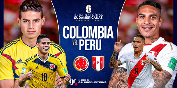 Partido Colombia vs Perú eliminatorias Mundial 2026, resultado 0-0 en Barranquilla.