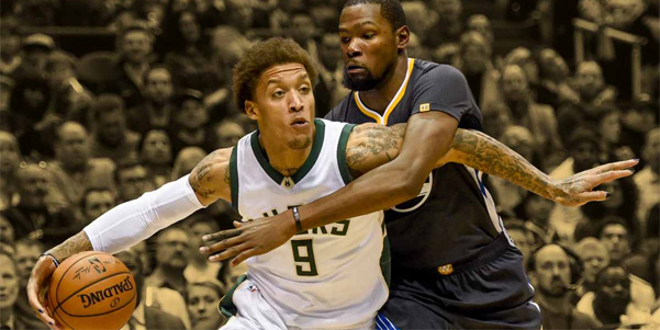 Michael Beasley vs Lance Stephenson in TNC '02 one-on-one basketball match poster
