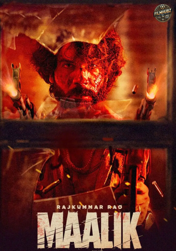 Rajkummar Rao powerful look in Maalik teaser poster