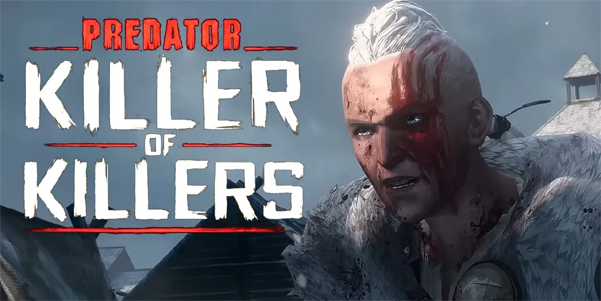 Viking, Samurai, WWII pilot vs Predator in dark animated sci-fi action